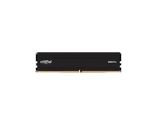 Micron PRO 24GB DDR5 SDRAM Memory Module - 24 GB - DDR5-6000/PC5-48000 DDR5 SDRAM - 6000 MHz - CL48 - Unbuffered - 288-pin - DIMM