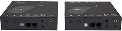 StarTech.com 4K HDMI Over IP Extender 4K 30Hz Video Control Software App HDMI Extender HDMI Extension AV Over IP (ST12MHDLAN4K) Kit - Transmitter and Receiver 4K - HDMI
