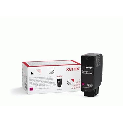 Xerox Genuine VersaLink C625 Magenta Toner Cartridge, 6,000 Page Yield, 006R04618