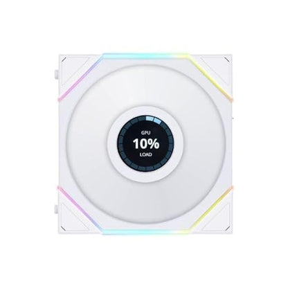 Lian Li UNI Fan TL LCD 120 White Triple 3 PCS Pack (Fan Controller Included) 12TLLCD3W