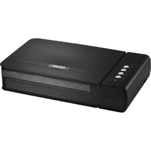 Plustek OpticBook 4800 Non-Destructive Book Scanner, 1200 dpi Optical, 2mm Book Edge Design, Easy to use