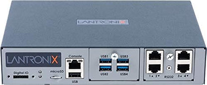 Lantronix EMG8500 Edge MNGMNT Gateway RS232 Serial 4-Port LTE Cell in