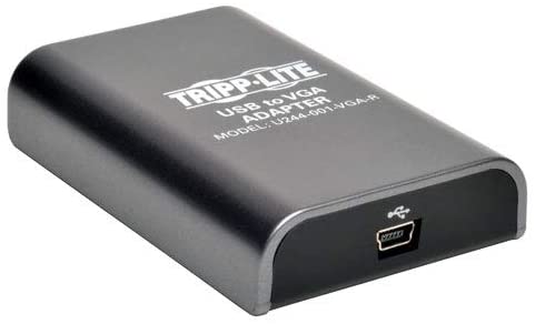 Tripp lite Tripplite USB Display Adapter, 3 Ft, Black Trpu244001vgar