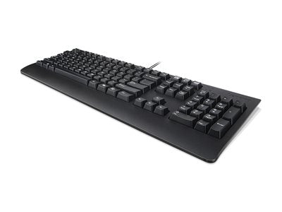Lenovo Preferred Pro II USB Keyboard Black French Canadian 058 - Cable Connectivity - USB Type A Interface - 104 Key(s) - CoPilot Hot Key(s) - Windows 10, Windows 11 - French (Canada)
