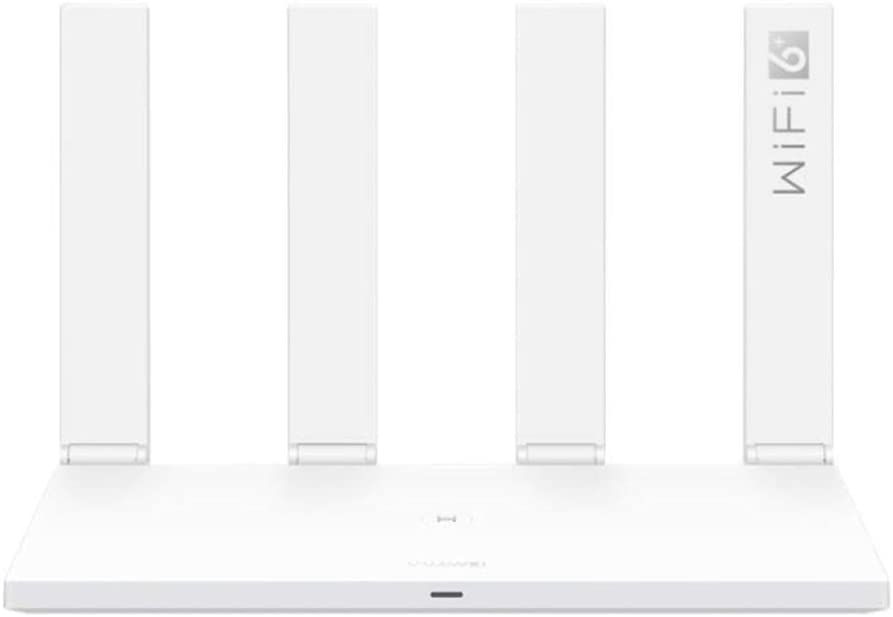 HUAWEI WiFi AX3 Quad Core Router with Wi-Fi 6 Plus, Speed up to 3000 Mbps, Quad-Core 1.4GHz CPU, 160 MHz frequency bandwidth, supports 1024-QAM (Canada Warranty)