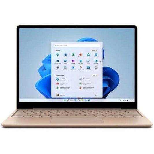 Microsoft Surface Laptop Go 2 12.4 Touchscreen Notebook - 1536 X 1024 - Intel Core I5 11th Gen I5-1135G7 Quad-Core (4 Core) 4.20 GHz - 8 GB Total RAM - 128 GB SSD - Sandstone - Intel Chip - Windows 1