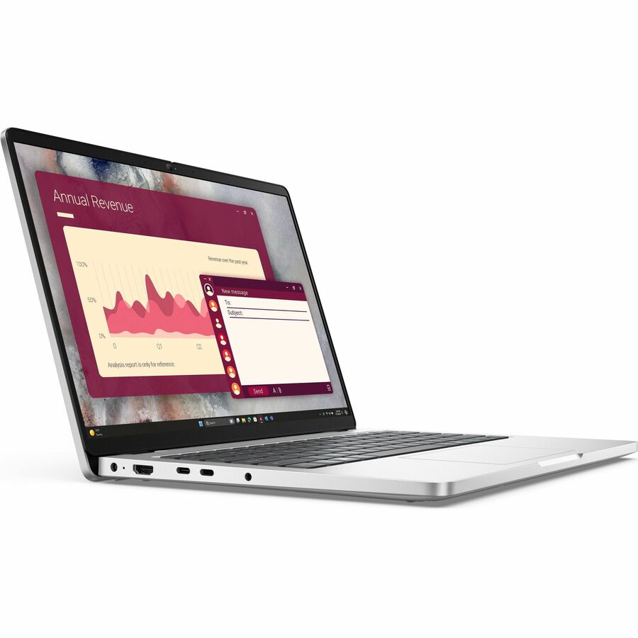 Dell Pro 14 PC14250 14 Notebook - Intel Core 5 120U - 8 GB - 256 GB SSD - Windows 11 Pro - Webcam - 10.30 Hours Battery - IEEE 802.11ax Wireless LAN Standard  DRHHC