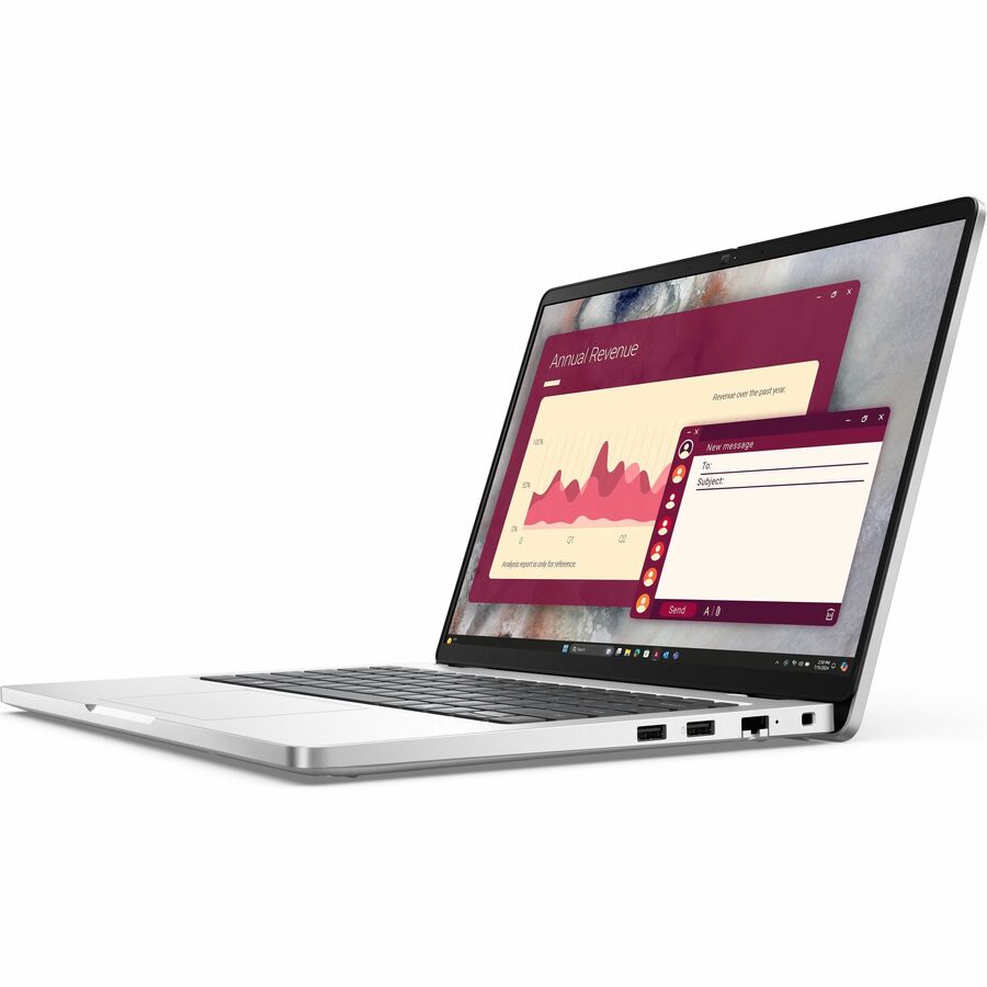 Dell Pro 14 PC14250 14 Notebook - Intel Core 5 120U - 8 GB - 256 GB SSD - Windows 11 Pro - Webcam - 10.30 Hours Battery - IEEE 802.11ax Wireless LAN Standard  DRHHC