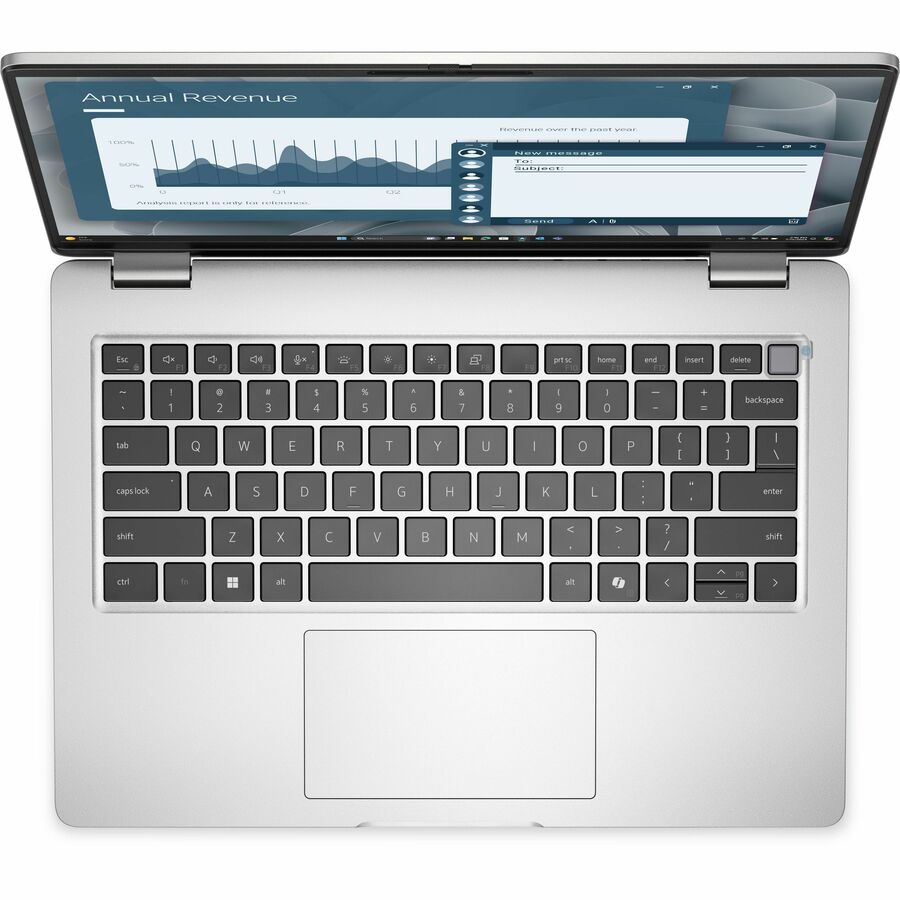 Dell Pro 14 PC14255 14 Copilot+ PC Notebook - AMD Ryzen 5 PRO 220 - 16 GB - 256 GB SSD - Windows 11 Pro - AMD Radeon 740M graphics - Webcam - 15.10 Hours Battery - IEEE 802.11ax Wireless  5G5NC