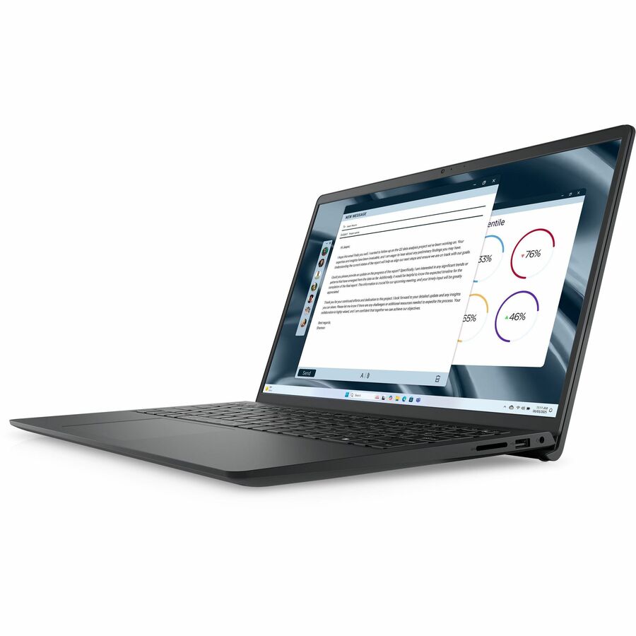 Dell Pro 15 Essential PV15255 15.6 Notebook - AMD Ryzen 5 7520U - 8 GB - 512 GB SSD - Windows 11 Pro - AMD Radeon 610M Graphics - Wi-Fi 5 (C6VK7)