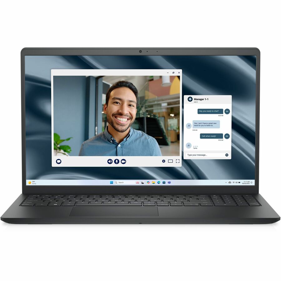 Dell Pro 15 Essential PV15255 15.6 Notebook - AMD Ryzen 5 7520U - 8 GB - 512 GB SSD - Windows 11 Pro - AMD Radeon 610M Graphics - Wi-Fi 5 (C6VK7)