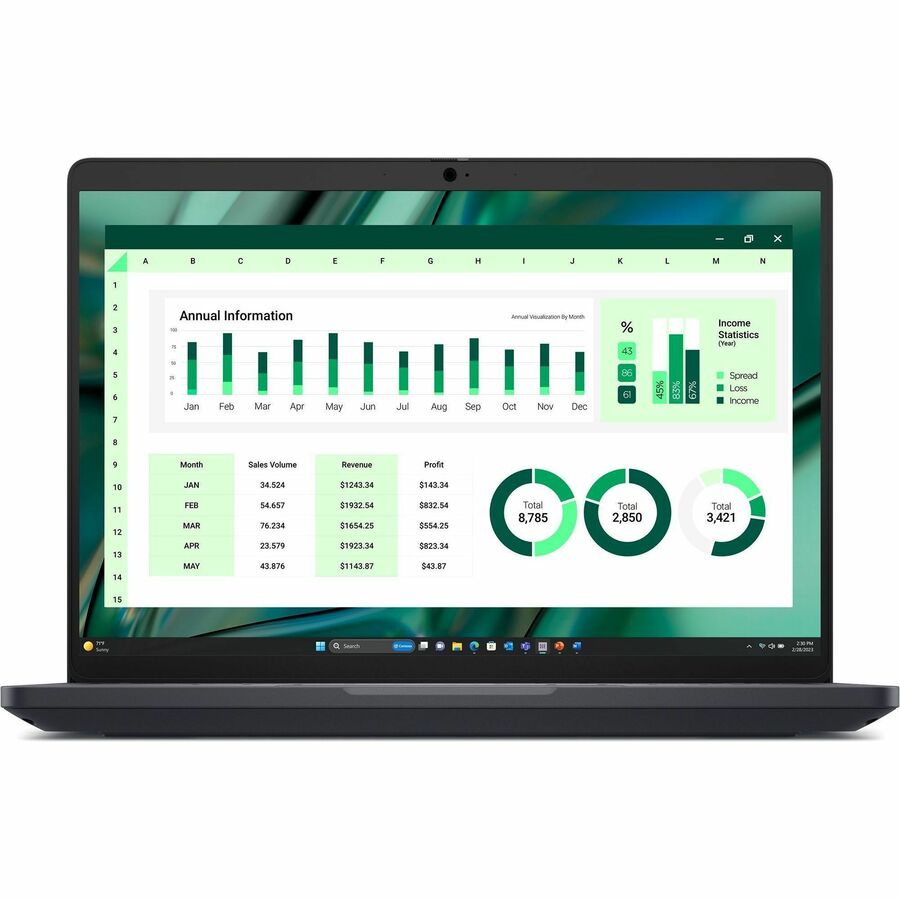 Dell Pro Max MC14250 14 Touchscreen Copilot+ PC Notebook - Full HD Plus - Intel Core Ultra 7 255H - 16 GB - 512 GB SSD - Windows 11 Pro - Intel Arc Pro 140T Graphics - Webcam - Wi-Fi 7 - WNHT0