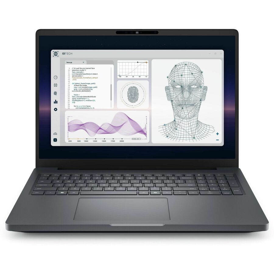Dell Pro Max Plus MB16250 16 Mobile Workstation - Full HD Plus - Intel Core Ultra 7 265HX - 32 GB - 512 GB SSD - Windows 11 Pro - NVIDIA RTX PRO 1000 Blackwell 8 GB - Webcam - Wi-Fi 7 - PM0V8
