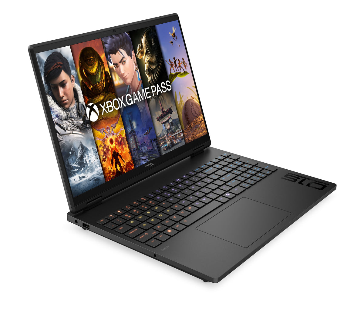 HP HyperX Omen - 15.3 165 Hz - AMD Ryzen 5 240 - GeForce RTX 5050 Laptop GPU - 8GB DDR5 Memory DDR5 5600 - 512GB NVMe SSD - Windows 11 Home  (D61VLUA#ABL )