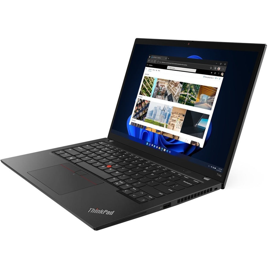 Lenovo ThinkPad T14s Gen 3 21CQ000HCA 14 Notebook WUXGA - 1920 x 1200 - AMD Ryzen 5 PRO 6650U Hexa-core (6 Core) 2.90 GHz - 16 GB Total RAM - 256 GB SSD - Black - Windows 11 Pro - AMD Radeon Graphics