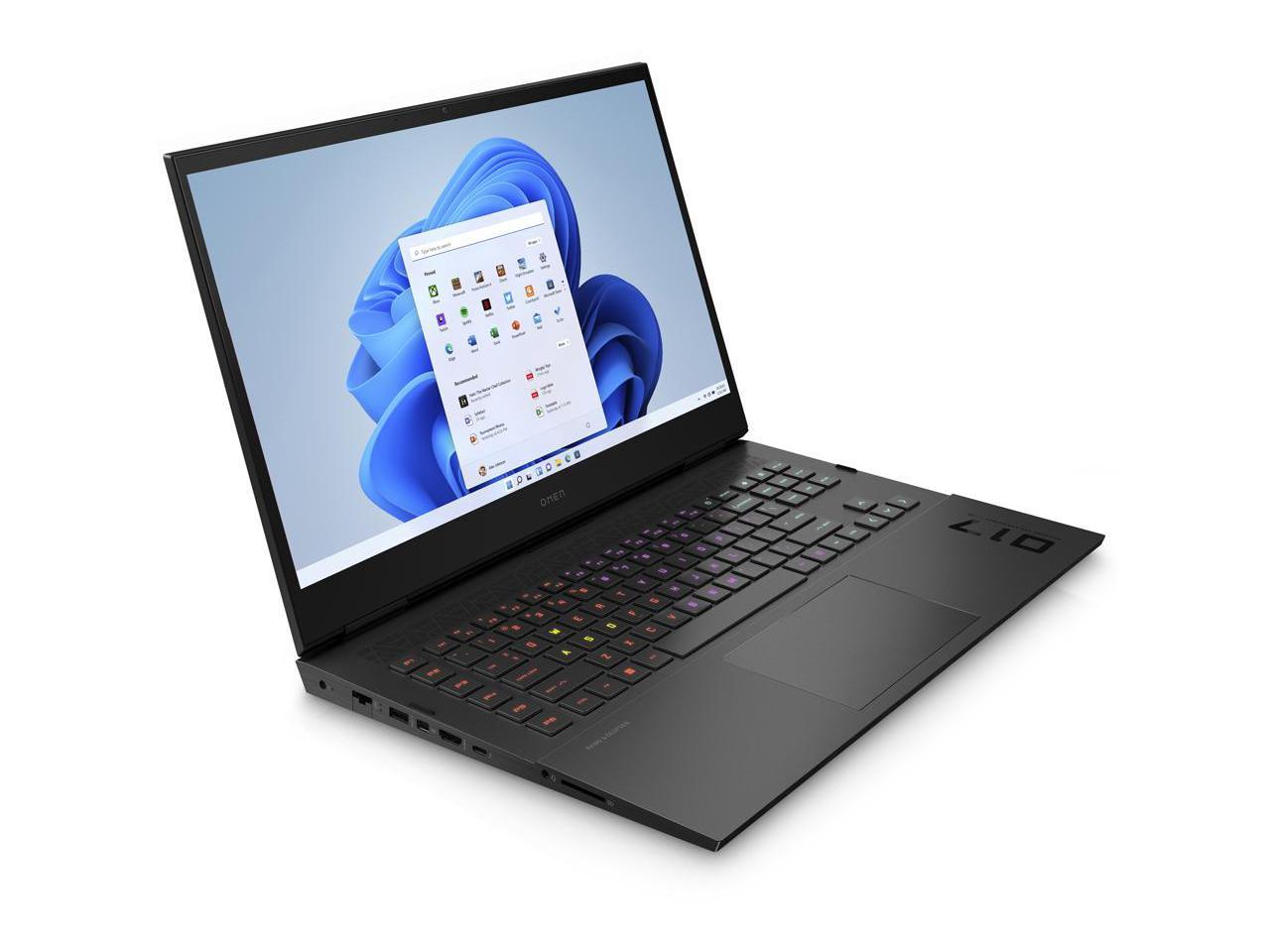 HP Omen 17-CK1020CA Gaming Laptops i7-12700H,16GB DDR5 (2 x 8GB),1TB PCIe SSD,17.3 FHD (1920 x 1080),NVIDIA GeForce RTX 3060 16GB GDDR6