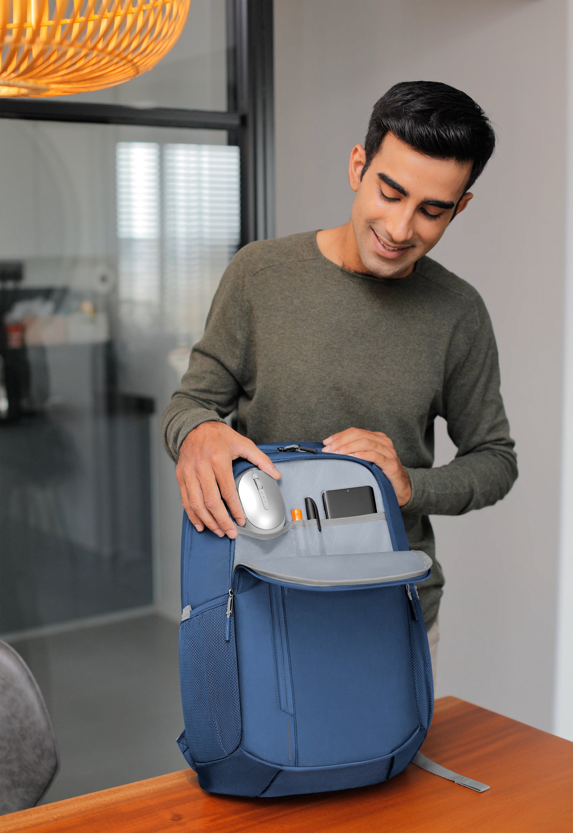 Dell EcoLoop Urban Laptop Backpack DELL-CP4523B Blue