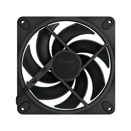 Fractal Design Momentum 14 RGB PWM Black 140 mm ARGB LED FDB (Fluid Dynamic Bearing) PC Case Fan (3-pack)