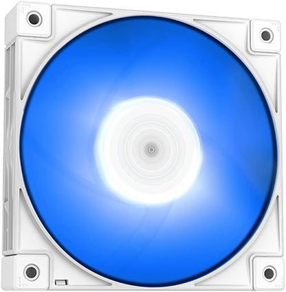 Deepcool FC120-3 in 1 WHITE-3 IN 1 Performance 120 mm Addressable RGB LED Case Fan, White 3 pack R-FC120-WHAMN3-G-1 Hydro Bearing