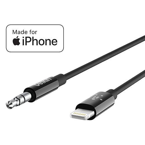 3.5mm to Lightning Audio Cable (6ft) 6' - Dealtargets.ca