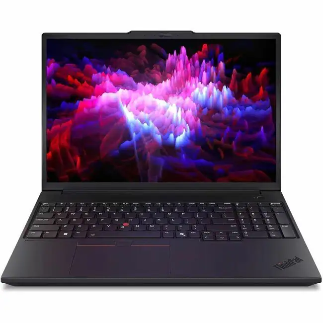 Lenovo ThinkPad P16v G3 16 Notebook - Intel Core Ultra 7 255H - 16GB - 512GB SSD  - NVIDIA RTX PRO 500 Blackwell 6GB - Wi-Fi 7 - BT 5.4 - Wired Ethernet - Windows 11 Pro - Black (21RS0029US)