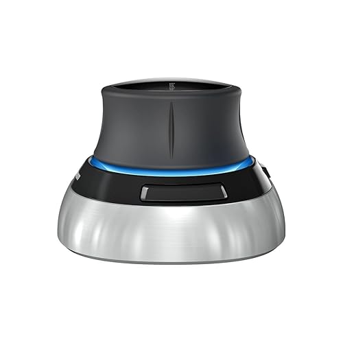 3Dconnexion SpaceMouse Wireless Bluetooth Edition - Wireless - Bluetooth - 2.40 GHz - Rechargeable - USB Type C - 2 Programmable Button(s) - Dealtargets