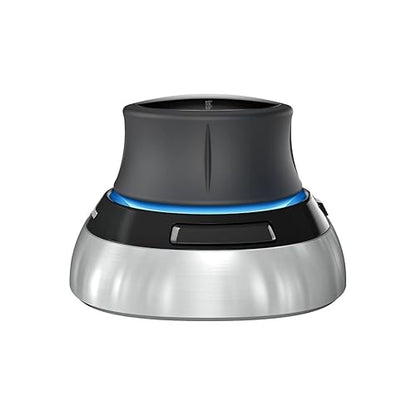3Dconnexion SpaceMouse Wireless Bluetooth Edition - Wireless - Bluetooth - 2.40 GHz - Rechargeable - USB Type C - 2 Programmable Button(s) - Dealtargets