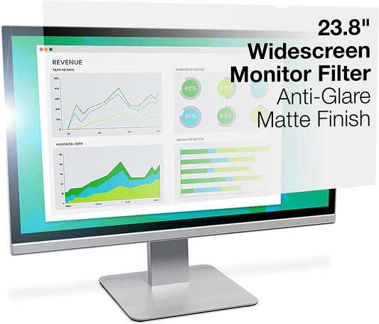 3M Anti - Glare Computer Screen Filter for 23.8 inch Monitors - Widescreen 16:9 - AG238W9B Anti - Glare 23.8" - Dealtargets.ca