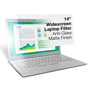 3M Anti - Glare Filter for 14" Widescreen Laptop (AG140W9B) 14.0" Widescreen Laptop - Dealtargets.ca