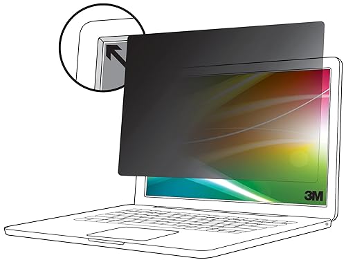 3M Bright Screen Privacy Filter for 14in Laptop, 16:10, BP140W1B - Dealtargets.ca