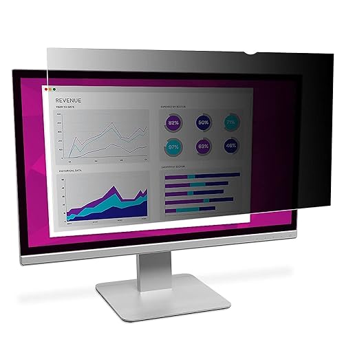 3M Computer Privacy Screen Filter for 24 inch Monitors - High Clarity - Widescreen 16:10 - HC240W1B High Clarity 16:10 High Clarity - Dealtargets.ca