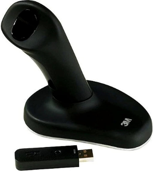 3M EM550GPL Wireless Ergonomic Optical Mouse, Patented Vertical Grip Design, USB Plug and Play, Large Size,black Large Wireless - Dealtargets.ca