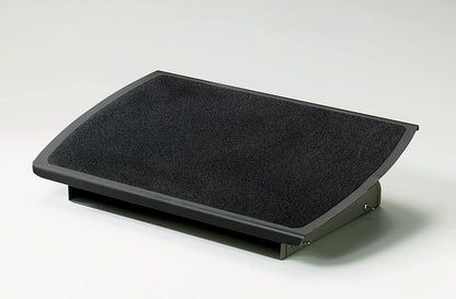 3M Foot Rest, Height and Tilt Adjustable, 22" Extra Wide Platform with Safety - Walk Slip Resistant Surface Provides Ample Room for Both Feet, Heavy Duty Steel Construction, Charcoal Gray (FR530CB) - Dealtargets.ca