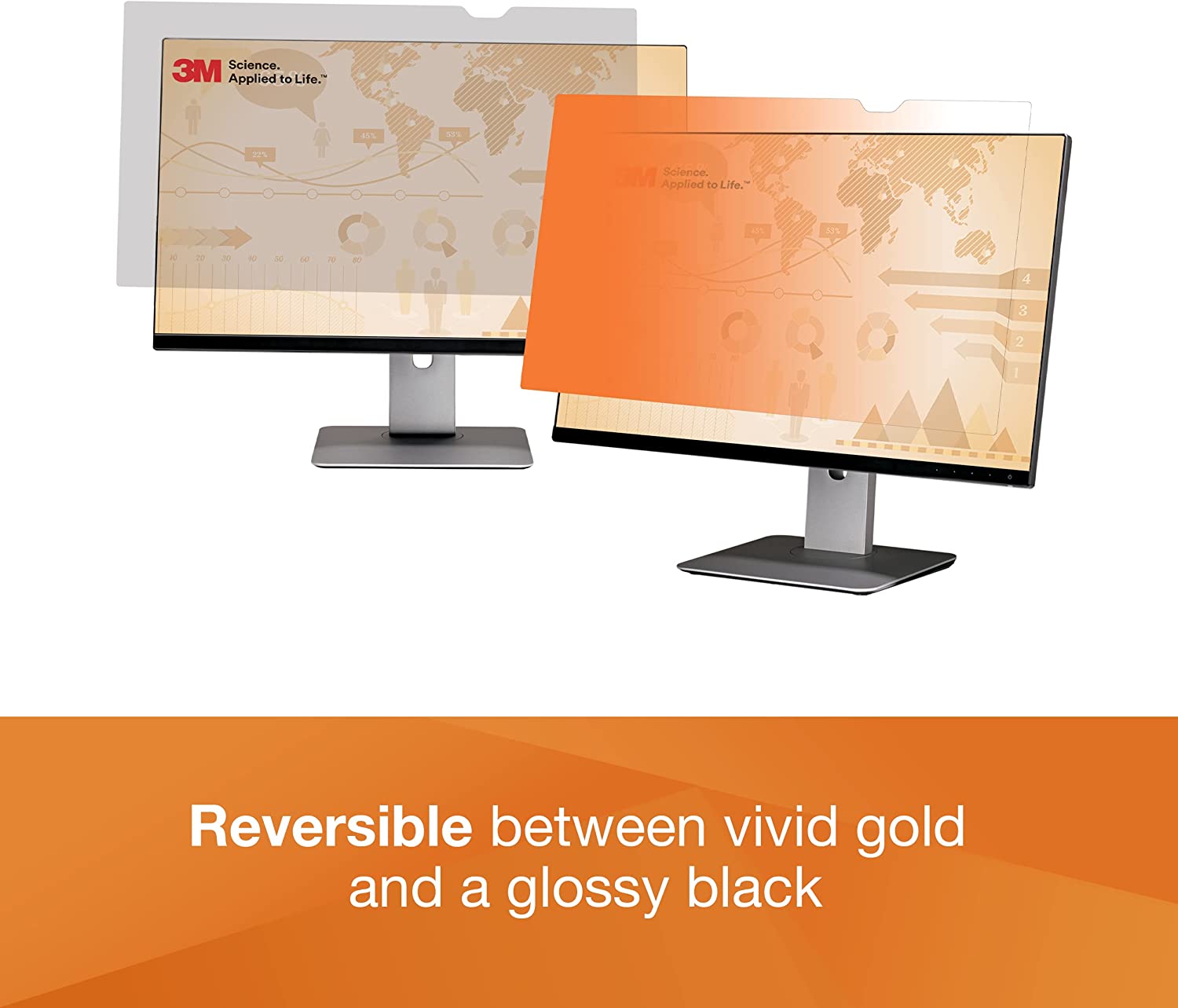 3M Gold Privacy Filter for 23" Widescreen Monitor (GF230W9B) - Dealtargets.ca