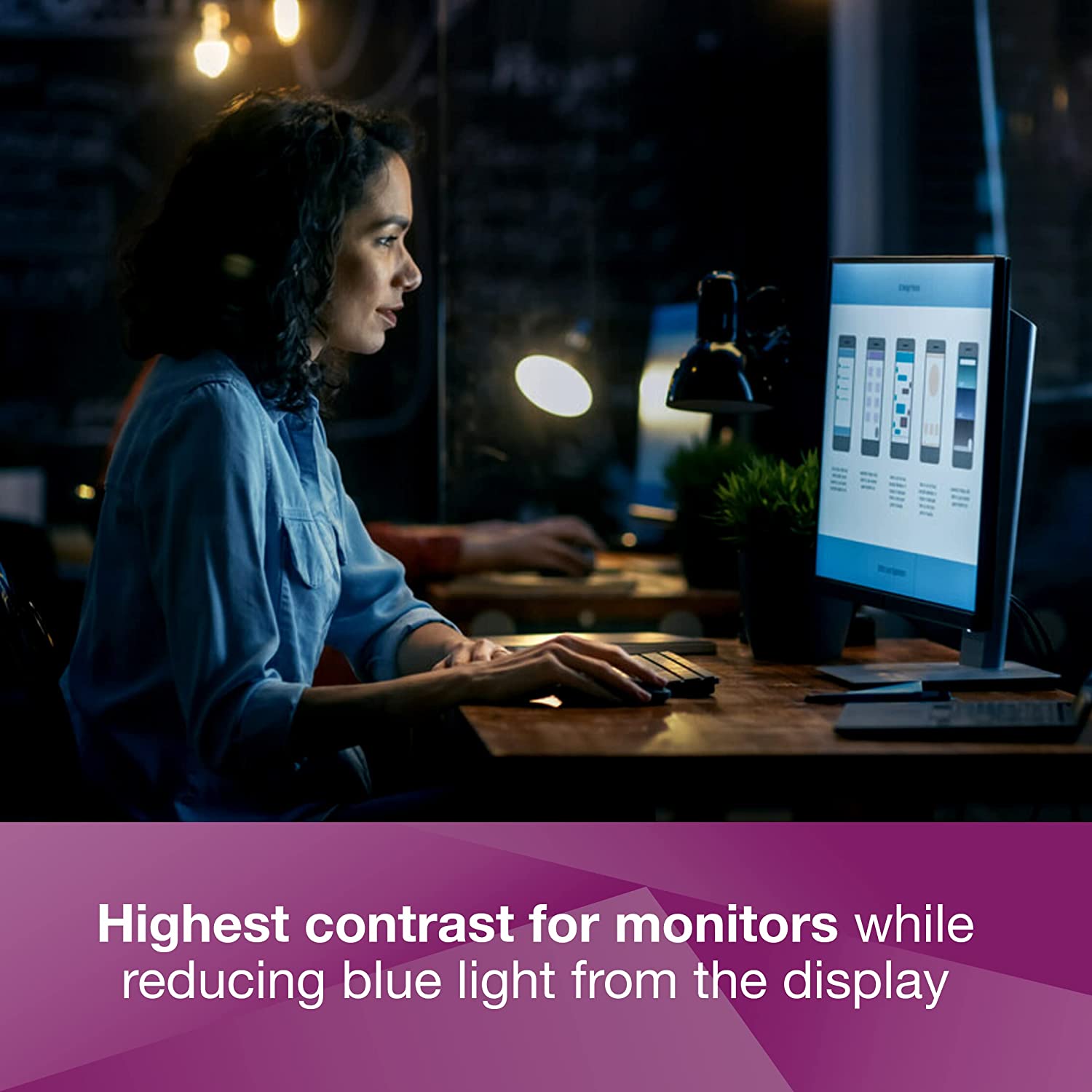 3M High Clarity Privacy Filter for 20" Widescreen Monitor (HC200W9B) - Dealtargets.ca