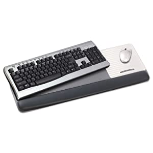 3m MMMWR422LE - Gel Mouse Pad/Keyboard Rest w/Wrist Rest - Dealtargets.ca