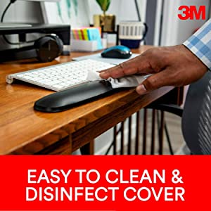3m MMMWR422LE - Gel Mouse Pad/Keyboard Rest w/Wrist Rest - Dealtargets.ca
