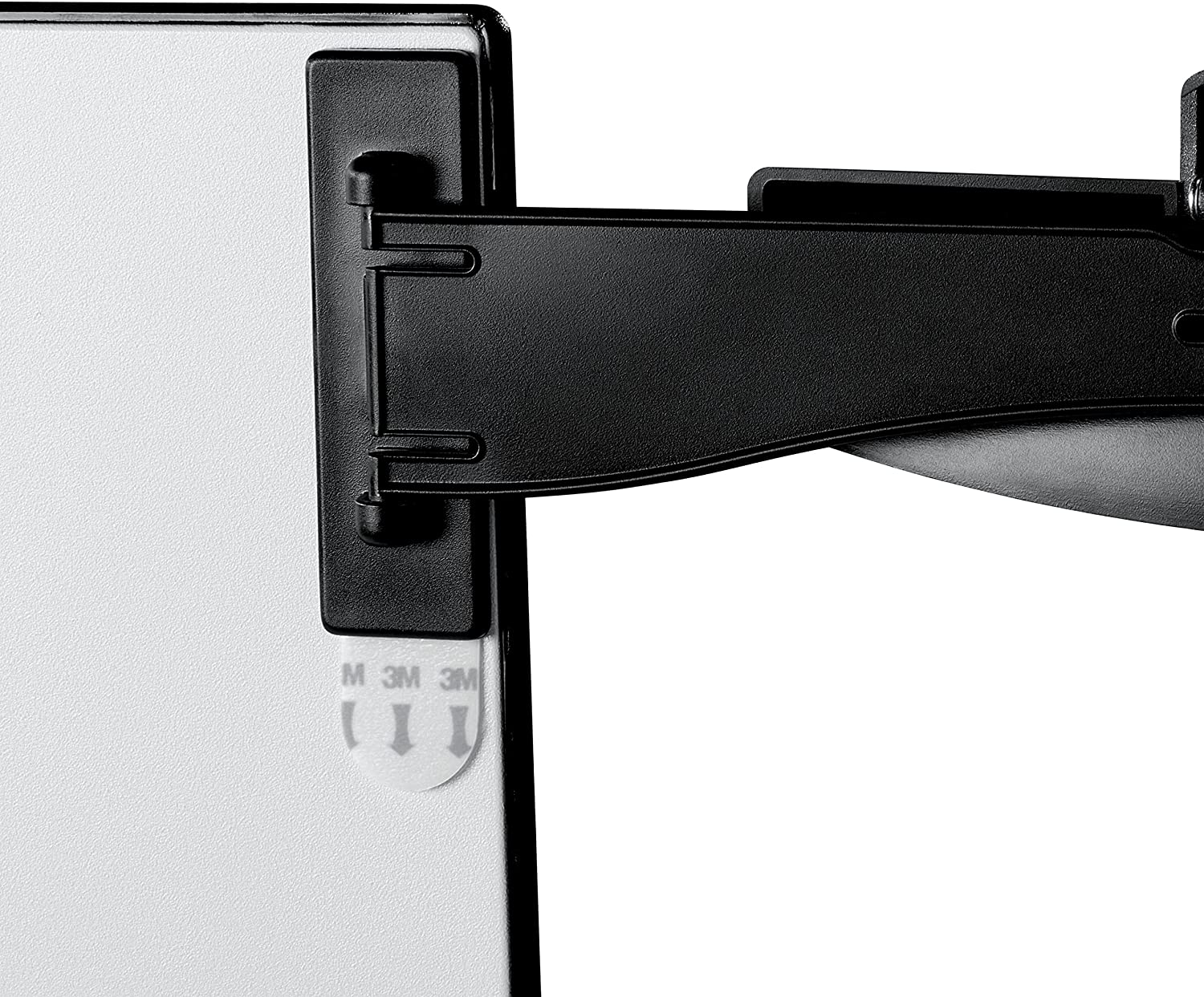 3M Monitor Mount Document Clip Copy Clip, Mounts Right or Left with Command™ Adhesive, Use on Monitors and Laptops for Easy Viewing and Reduced Clutter, Holds up to 30 Sheets, Black (DH240MB) - Dealtargets.ca