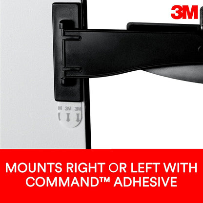 3M Monitor Mount Document Clip Copy Clip, Mounts Right or Left with Command™ Adhesive, Use on Monitors and Laptops for Easy Viewing and Reduced Clutter, Holds up to 30 Sheets, Black (DH240MB) - Dealtargets.ca