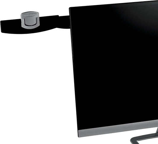 3M Monitor Mount Document Clip Copy Clip, Mounts Right or Left with Command™ Adhesive, Use on Monitors and Laptops for Easy Viewing and Reduced Clutter, Holds up to 30 Sheets, Black (DH240MB) - Dealtargets.ca