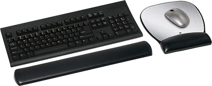 3M Precise Mouse Pad with Gel Wrist Rest, Soothing Gel Comfort with Durable, Easy to Clean Leatherette Cover, Optical Mouse Performance and Battery Saving Design, 9.2" x 8.7", Black (MW310LE) Vertex 8.7" x 9.2" Mouse Pad - Dealtargets.ca