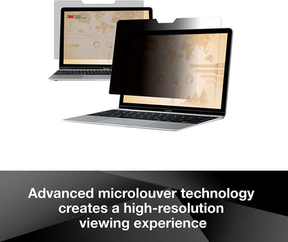 3M Privacy Filter for 15" Standard Laptop (PF150C3B) (4:3) , Black Black 15.0" Standard Laptop - Dealtargets.ca