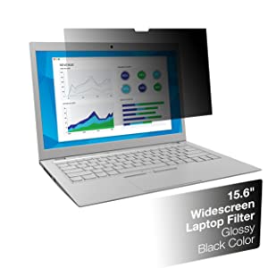 3M Privacy Filter for 15.6" Widescreen Laptop (PF156W9B) Black 15.6" Widescreen Laptop - Dealtargets.ca