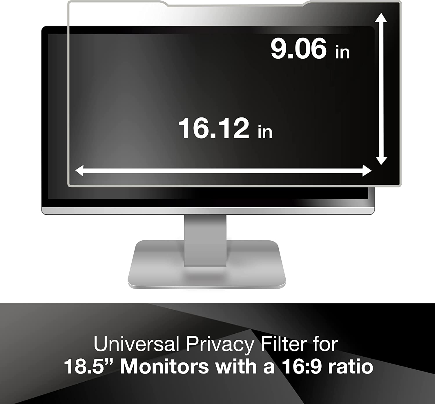 3M Privacy Filter for 18.5" Widescreen Monitor (PF185W9B) - Dealtargets.ca