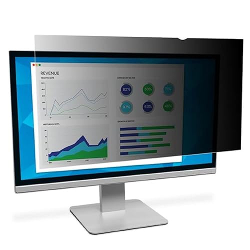 3M Privacy Filter for 20" Widescreen Monitor (PF200W9B), Black - Dealtargets.ca