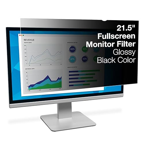 3M™ Privacy Filter for 21.5" Full Screen Monitors (PF215W9E) Black 21.5" Full Screen Monitor - Dealtargets.ca