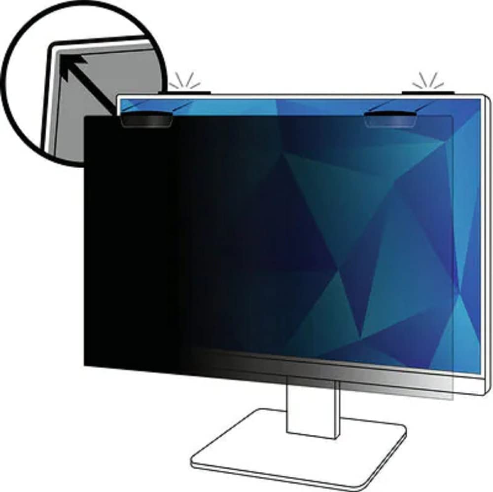 3M Privacy Filter for 27in Full Screen Monitor with 3M Comply Magnetic Attach (16:9 Aspect Ratio) - Dealtargets.ca