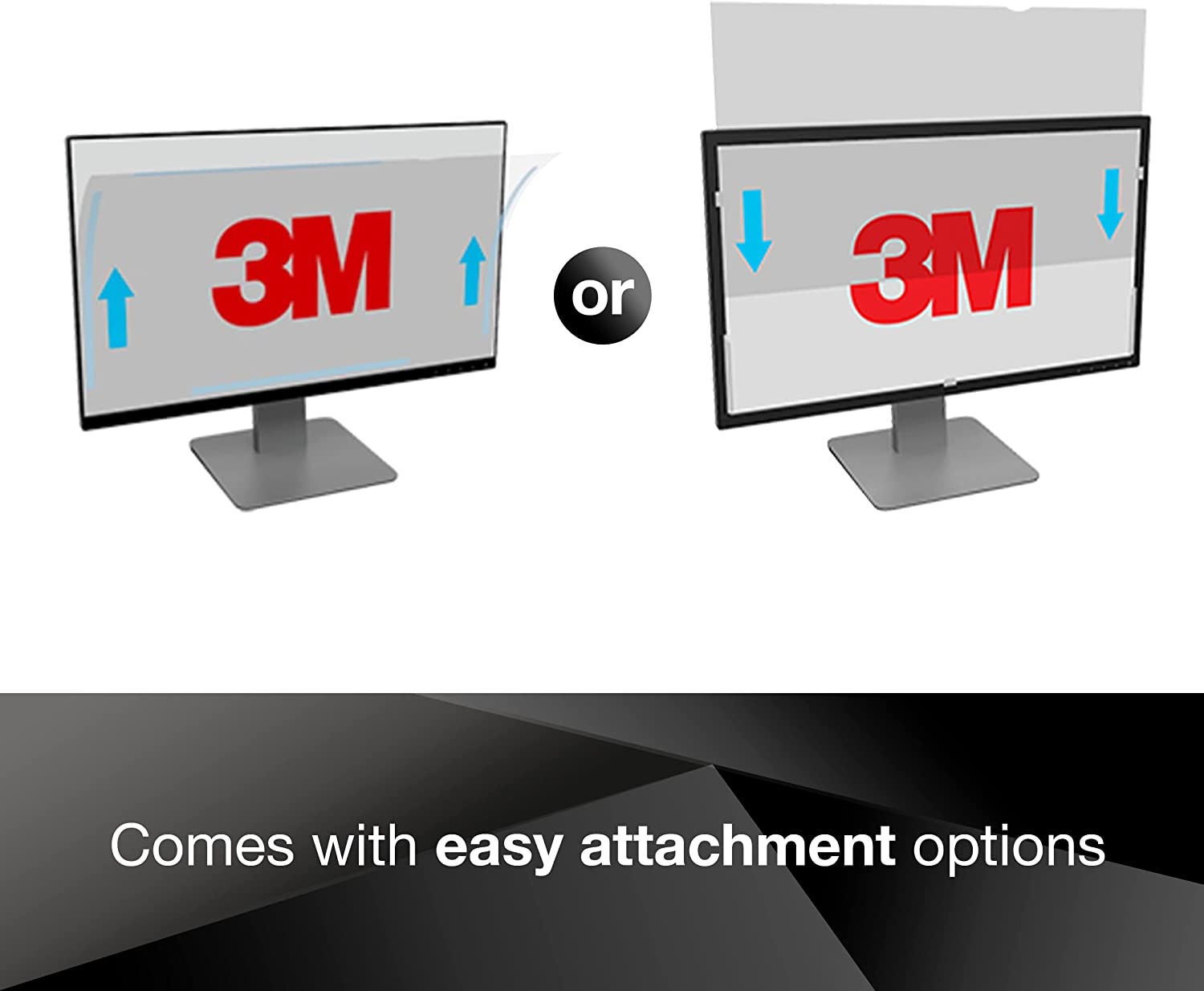 3M Privacy Filter for 34" Widescreen Monitor (21:9) (PF340W2B),Black - Dealtargets.ca