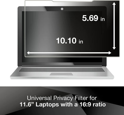 3M™ Privacy Filter for Chromebook 11 with COMPLY™ Attachment System (PFCMM001) 12.5" Dell Infinity Display - Dealtargets.ca