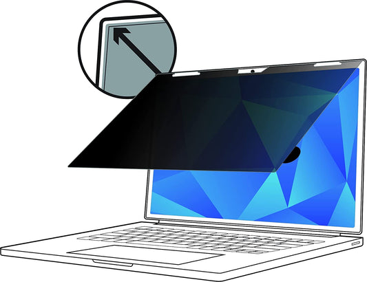 3M Touch Privacy Filter for 13in Full Screen Laptop with Comply Flip Attach, 3:2 (PF130C3E) - Dealtargets.ca